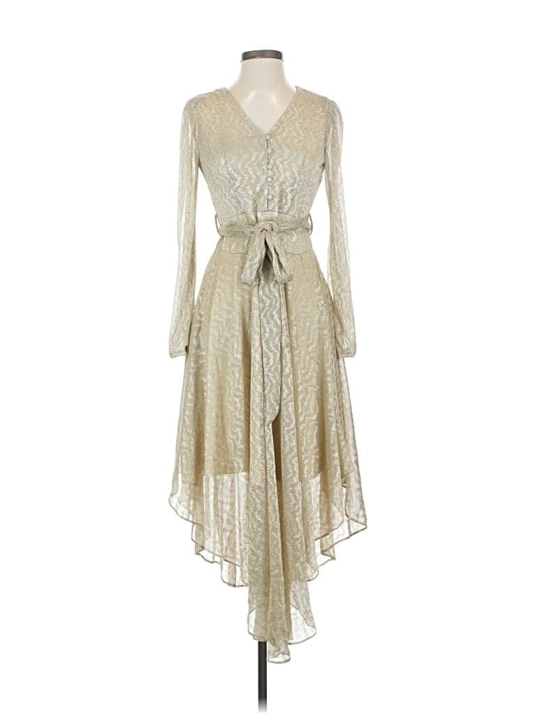 Pre-owned Vince Camuto Cocktail Dress In White