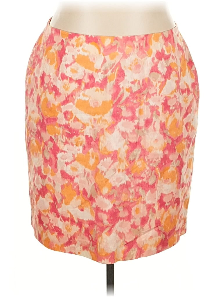 Click to view more detailed imagery on our partner's website Pre-owned Talbots Casual Skirt In Orange