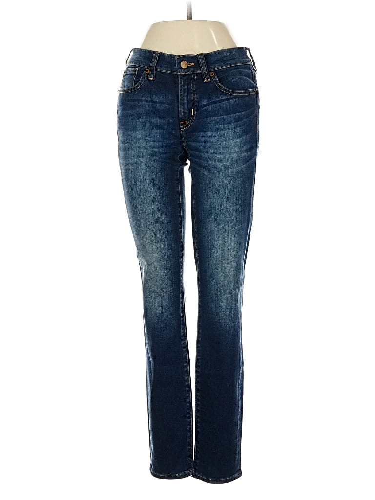 Pre-owned J.crew Factory Store Jeans In Blue