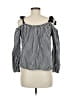 Neiman Marcus Black 3/4 Sleeve Blouse Size M - photo 2