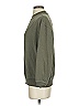 Athleta Solid Green Sweatshirt Size XXS - photo 5