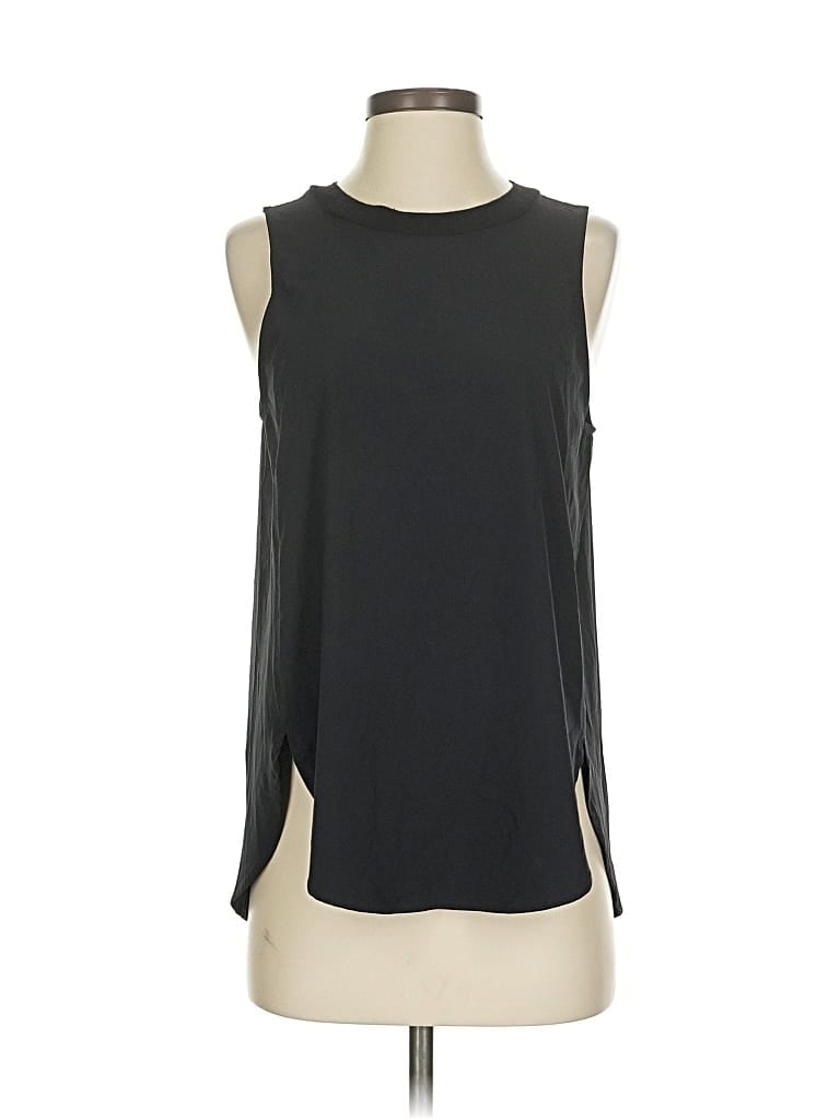 Click to view more detailed imagery on our partner's website Pre-owned Athleta Sleeveless T-shirt In Black