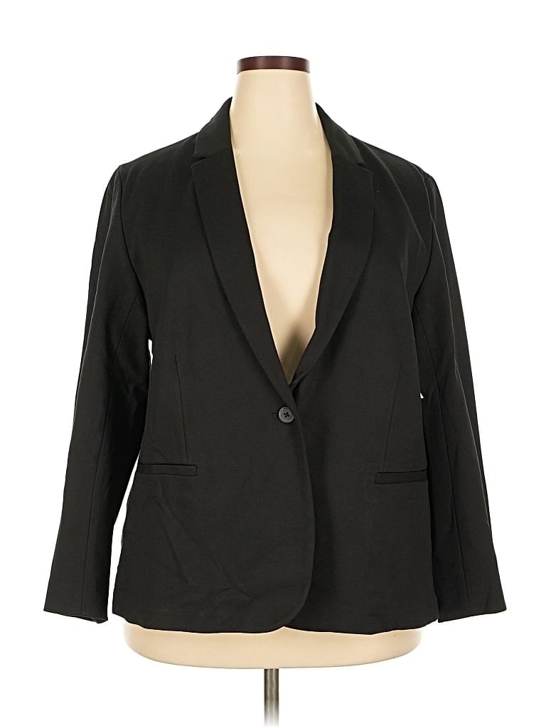 Pre-owned Old Navy Blazer Jacket In Black