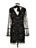BCBGeneration 100% Polyester Floral Black Cocktail Dress Size XS - photo 2