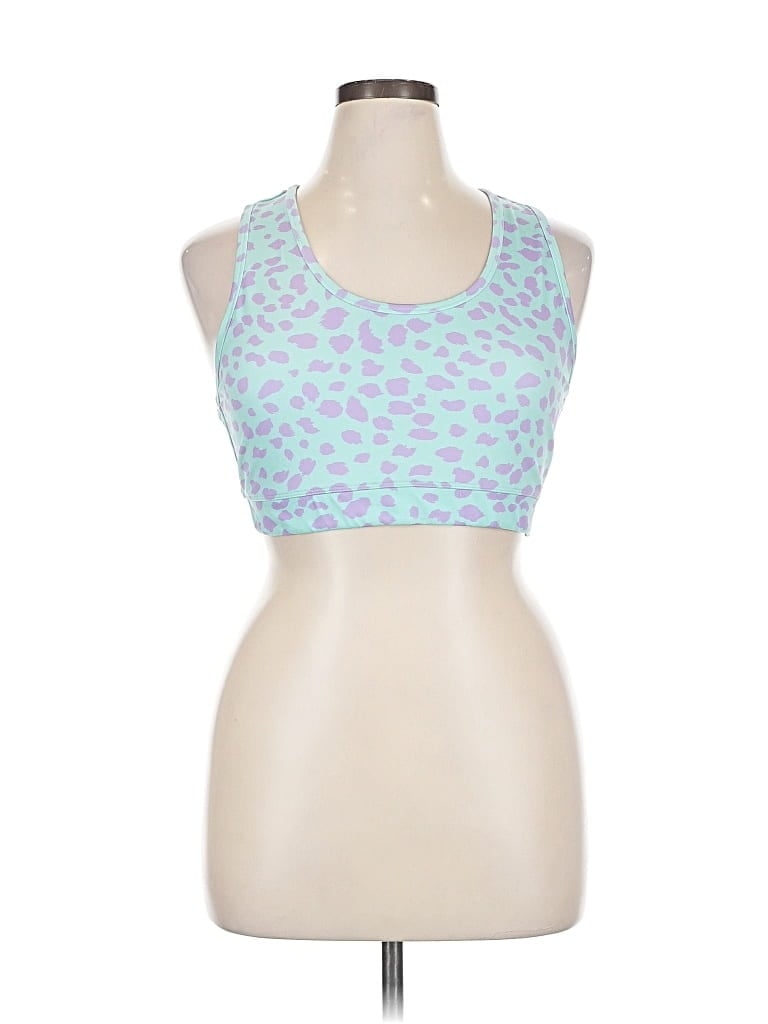Pre-owned Asos Design Sports Bra In Blue