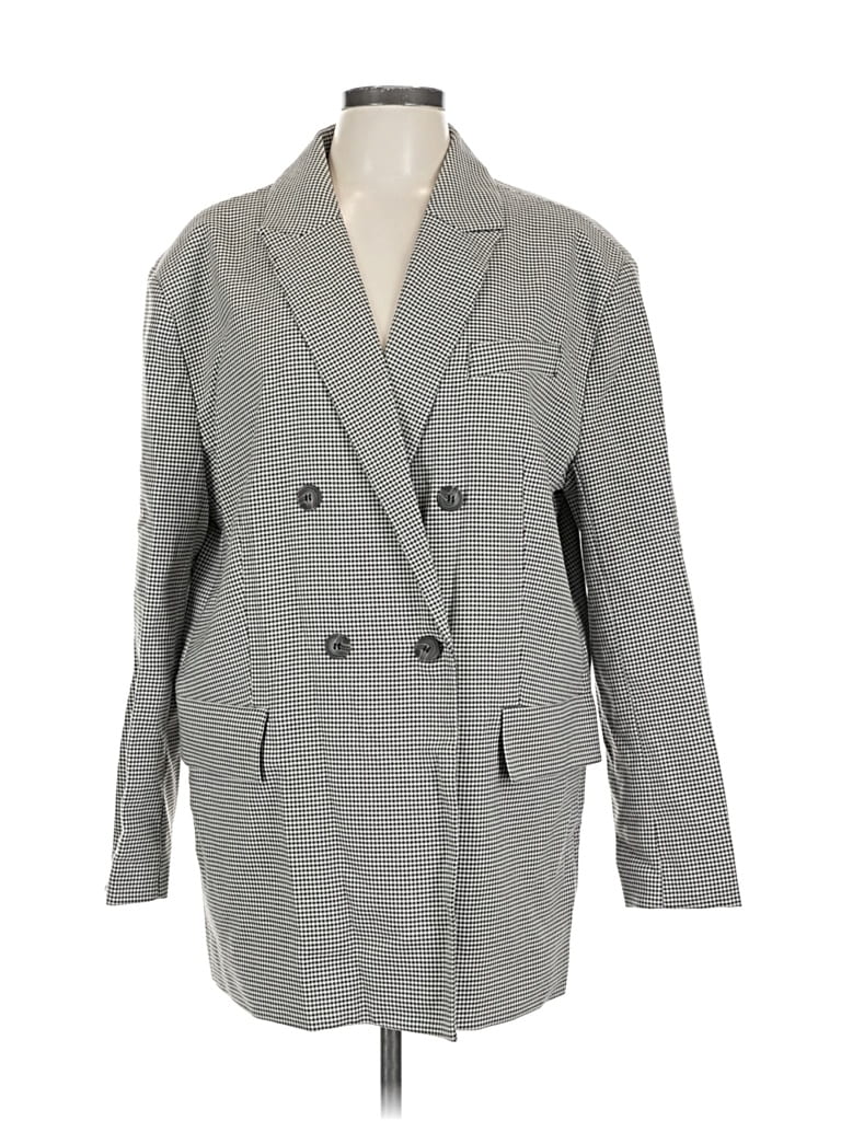 Pre-owned Steve Madden Coat In Gray
