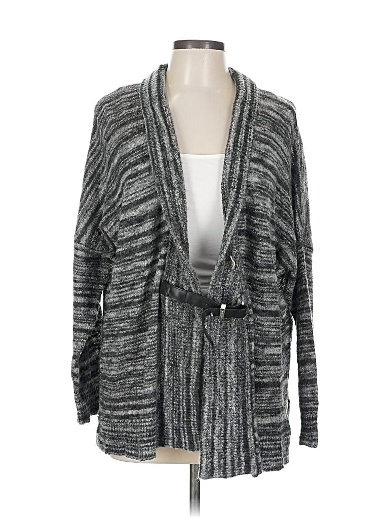 Pre-owned Michael Michael Kors Cardigan Sweater In Gray