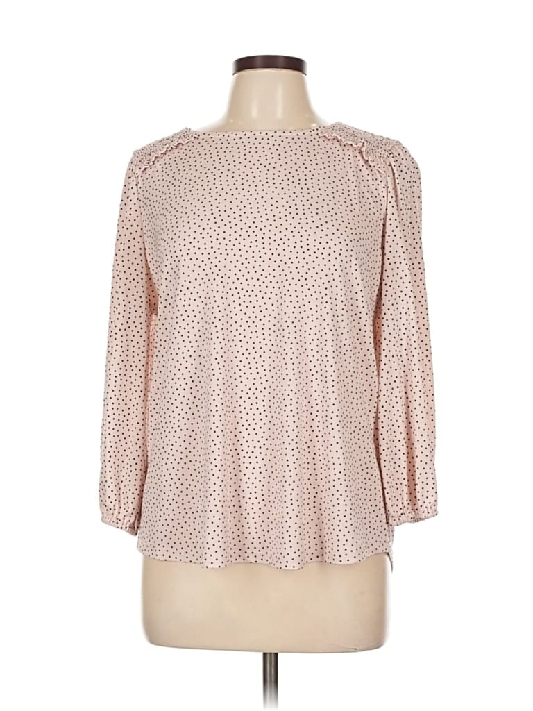 Pre-owned Adrianna Papell 3/4 Sleeve Blouse In Pink