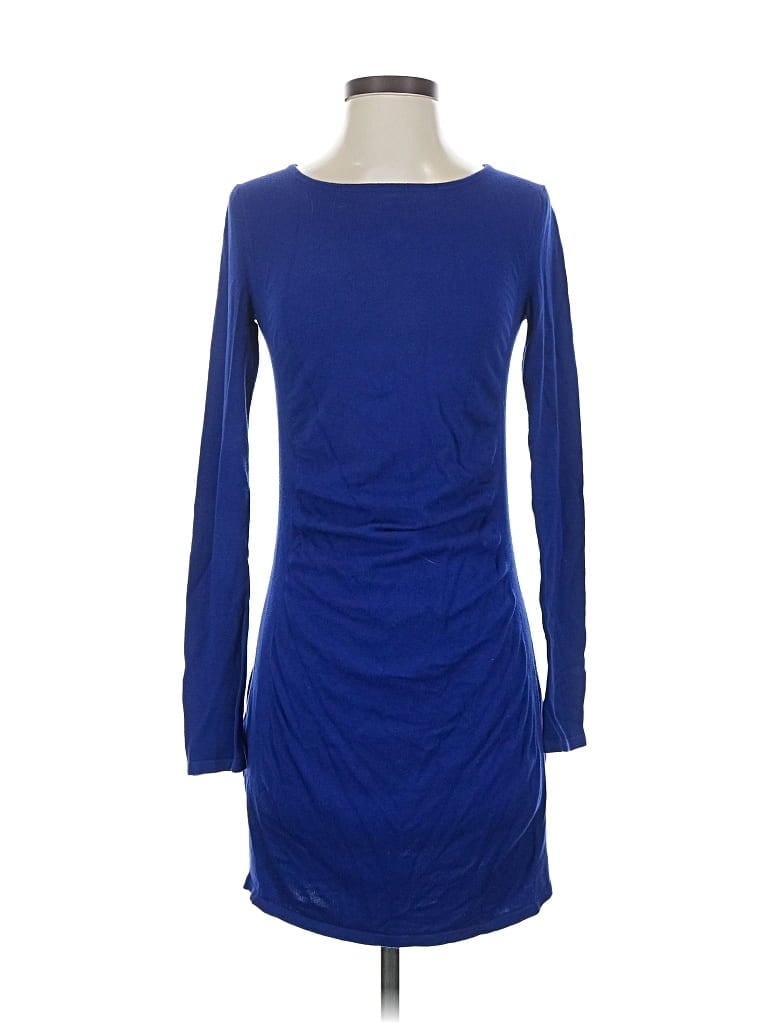 EXPRESS Pre-owned Casual Dress In Blue