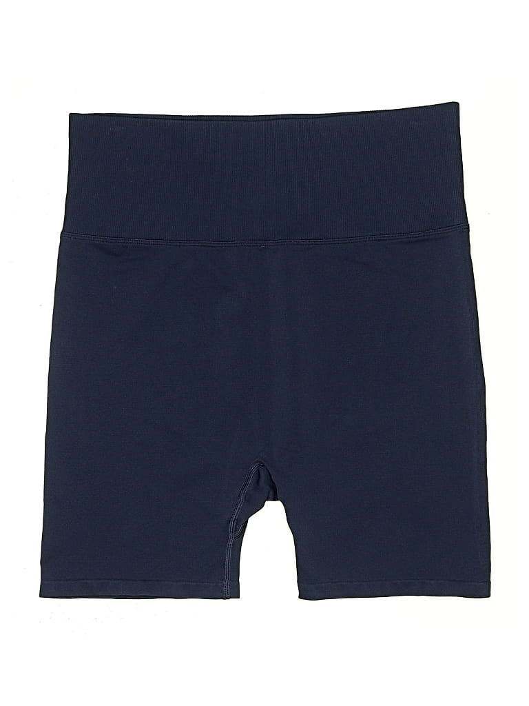 Pre-owned Victoria's Secret Pink Athletic Shorts In Blue