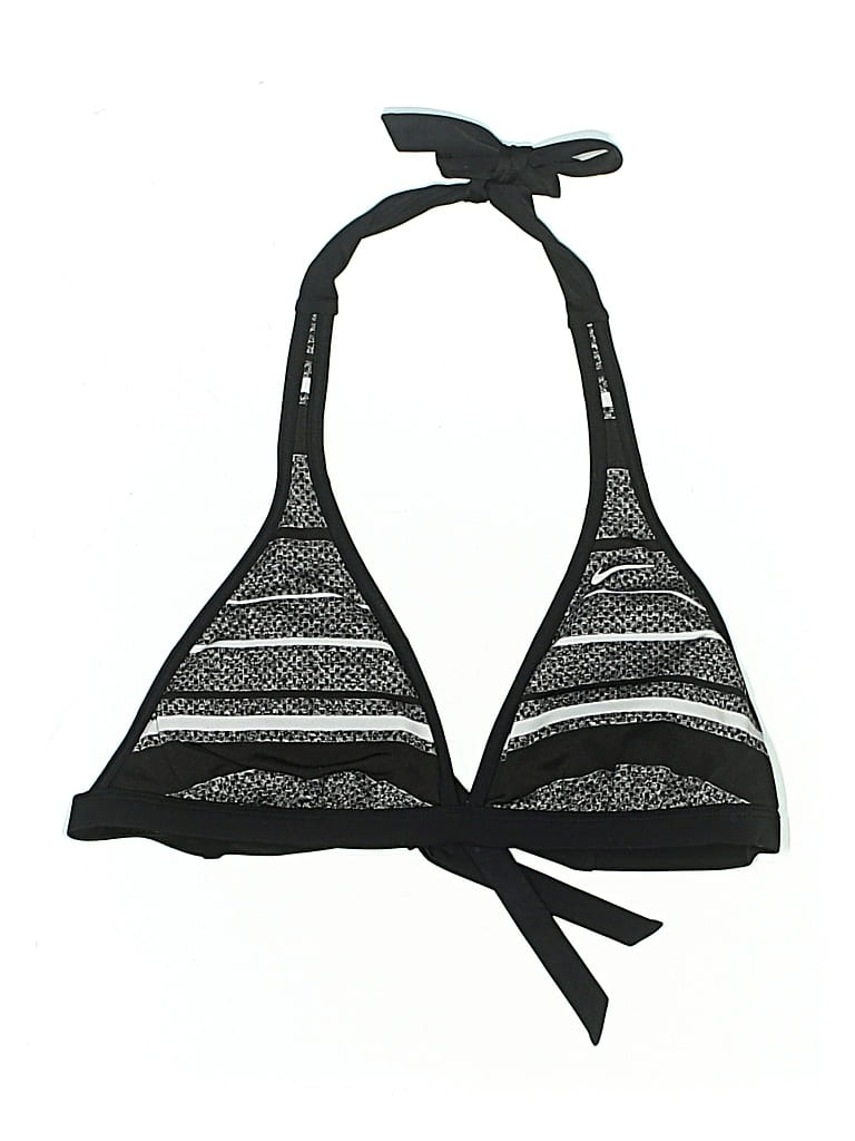 Click to view more detailed imagery on our partner's website Pre-owned Nike Swimsuit Top Black Swimwear