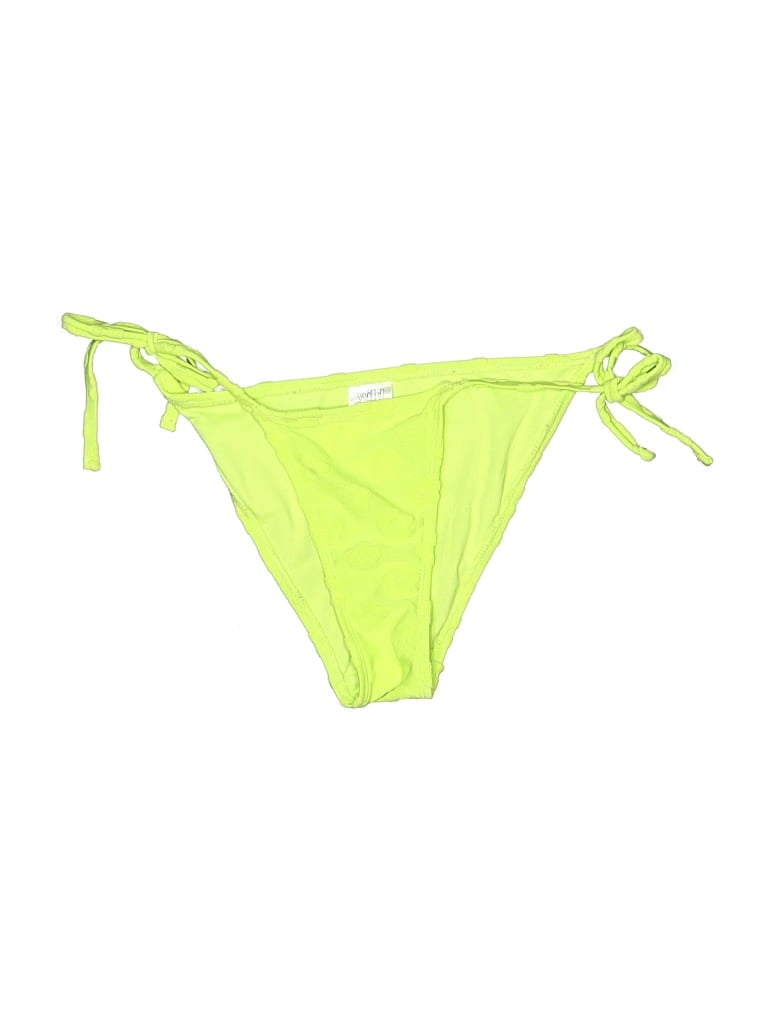 Pre-owned Wild Fable Swimsuit Bottoms In Green