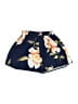 Unbranded Floral Blue Shorts Size XS - photo 2