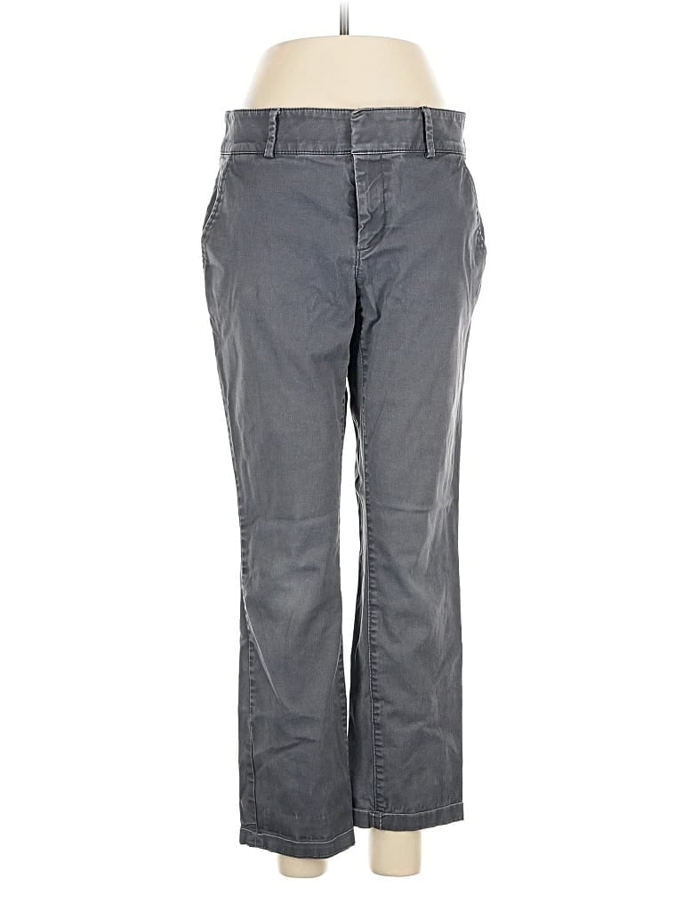 Pre-owned Ann Taylor Loft Casual Pants In Gray