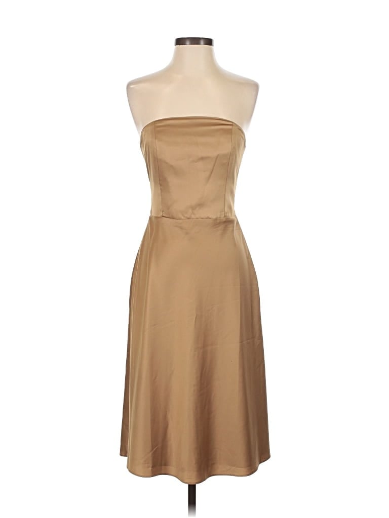 Click to view more detailed imagery on our partner's website Pre-owned Armani Exchange Cocktail Dress In Brown