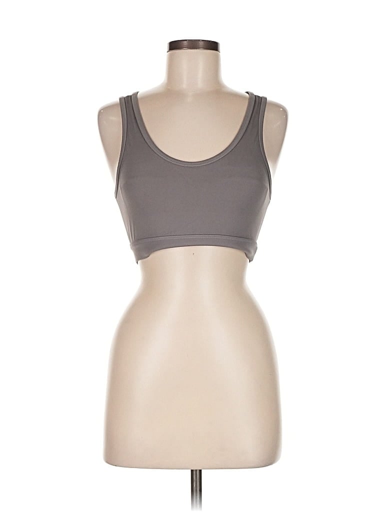 Pre-owned Varley Sports Bra In Gray