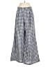 Cider Checkered-gingham Blue Casual Pants Size M - photo 1