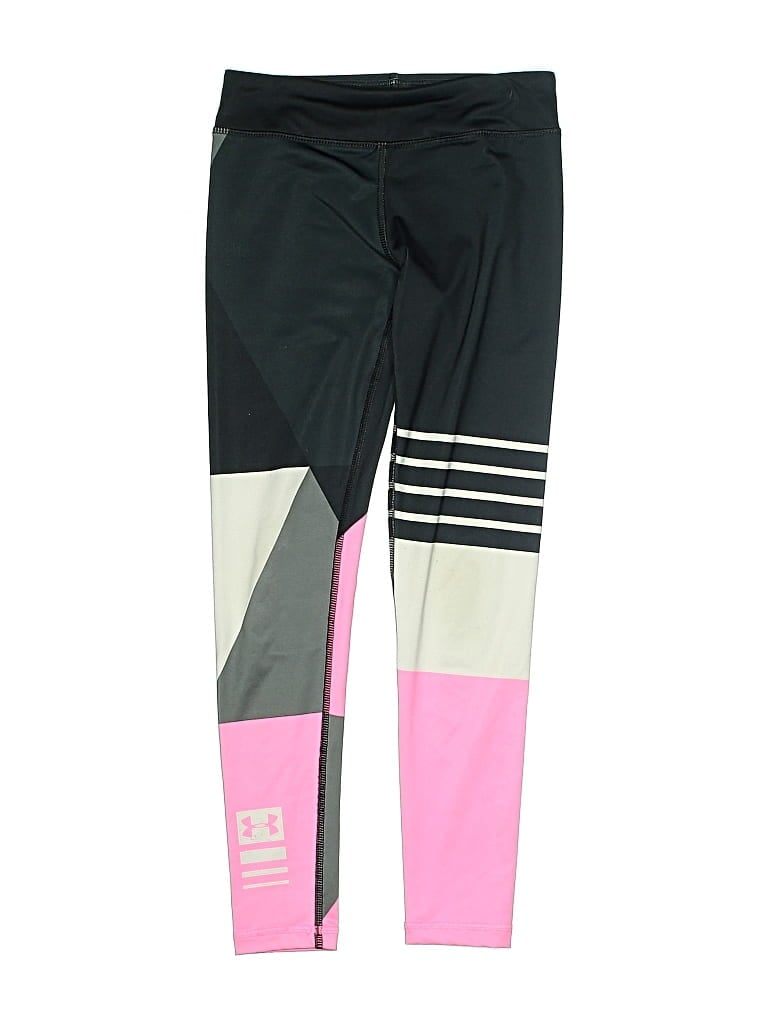 Click to view more detailed imagery on our partner's website Pre-owned Under Armour Kids' Active Pants In Pink