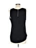 NY Collection 100% Polyester Black Sleeveless Blouse Size L - photo 2