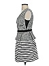 BCBGMAXAZRIA Stripes Gray Cocktail Dress Size 4 - photo 5
