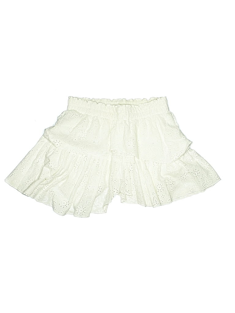 Pre-owned Assorted Brands Casual Skirt In White