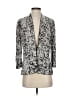 Alex Evenings Animal Print Silver Blazer Size S - photo 1