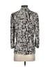 Alex Evenings Animal Print Silver Blazer Size S - photo 2