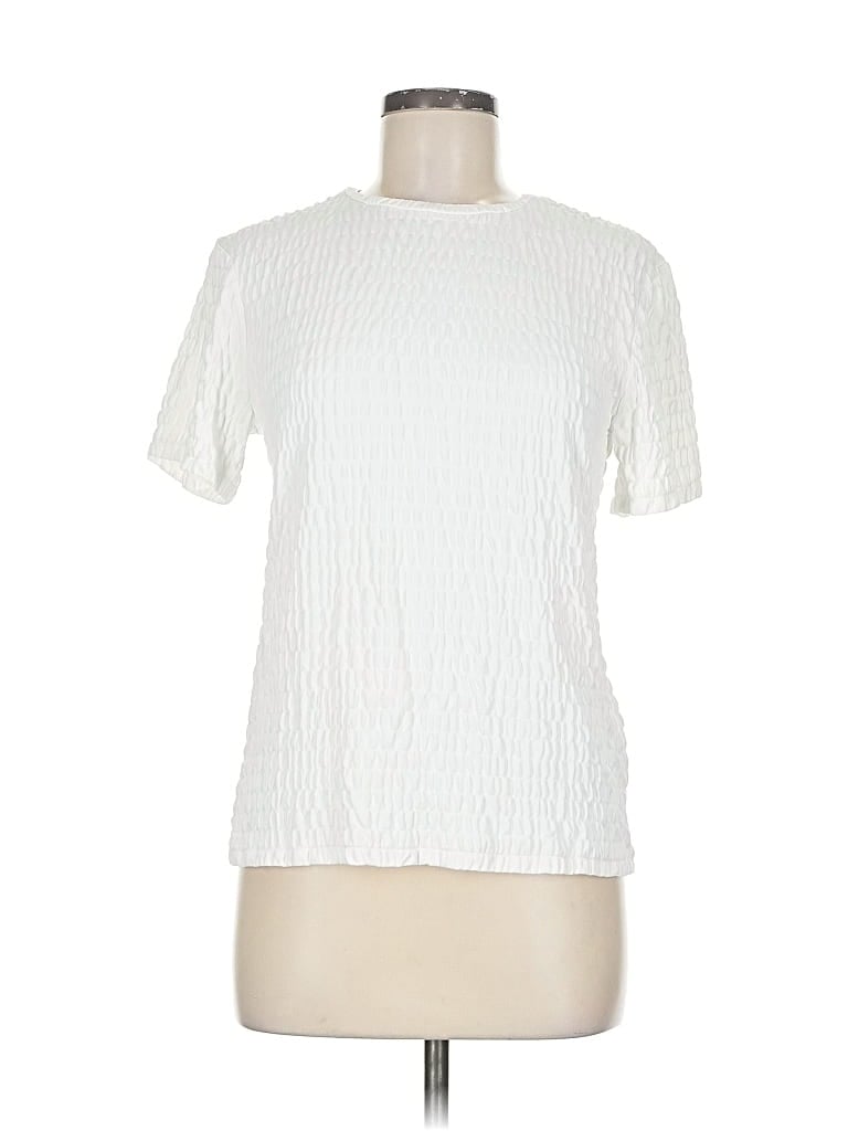 Pre-owned Emilia Wickstead Short Sleeve T-shirt In White