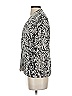 Alex Evenings Animal Print Silver Blazer Size S - photo 5