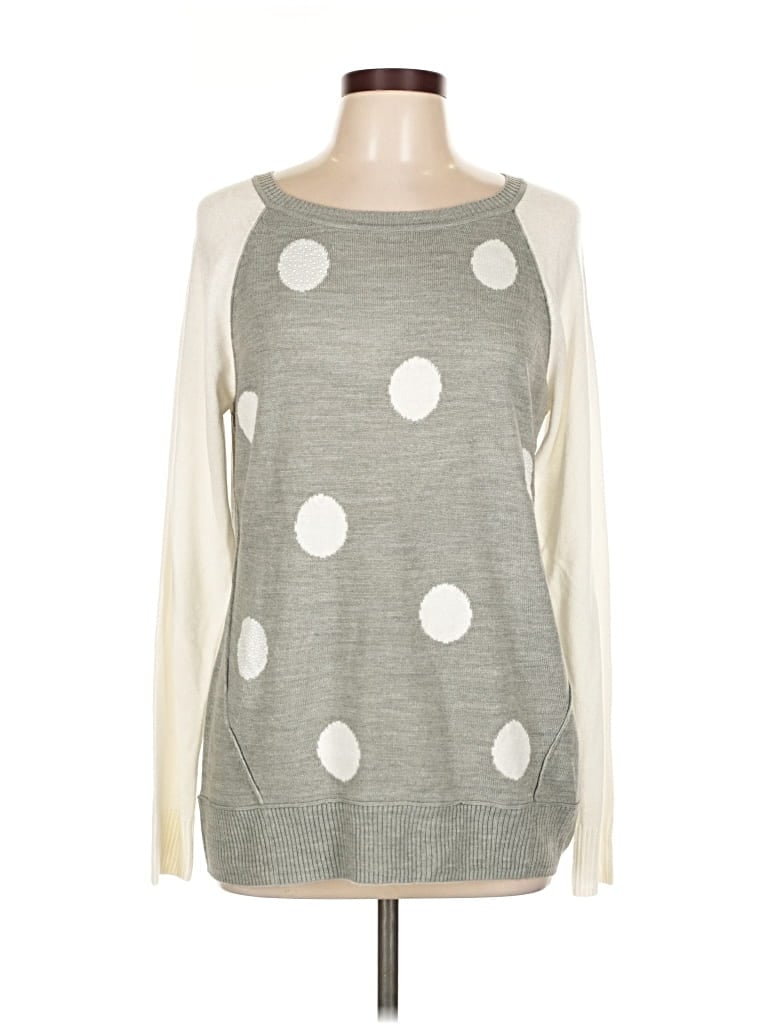 Pre-owned Apt. 9 Pullover Sweater In Gray