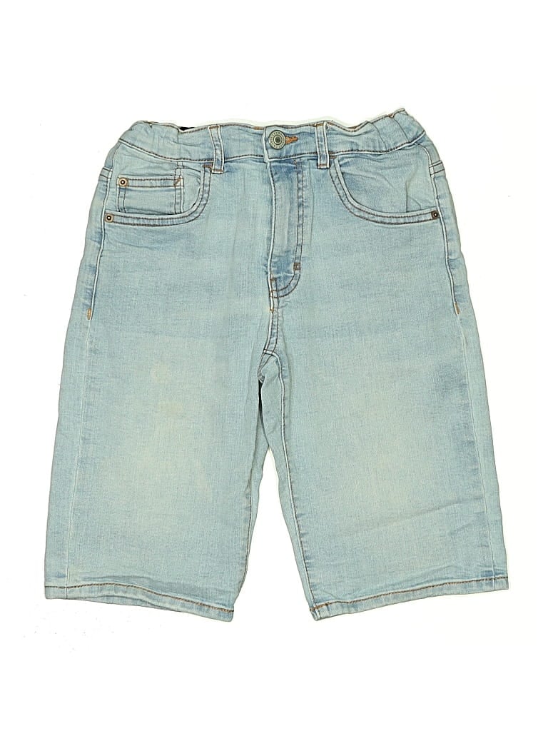 Click to view more detailed imagery on our partner's website Pre-owned Zara Kids' Denim Shorts In Blue