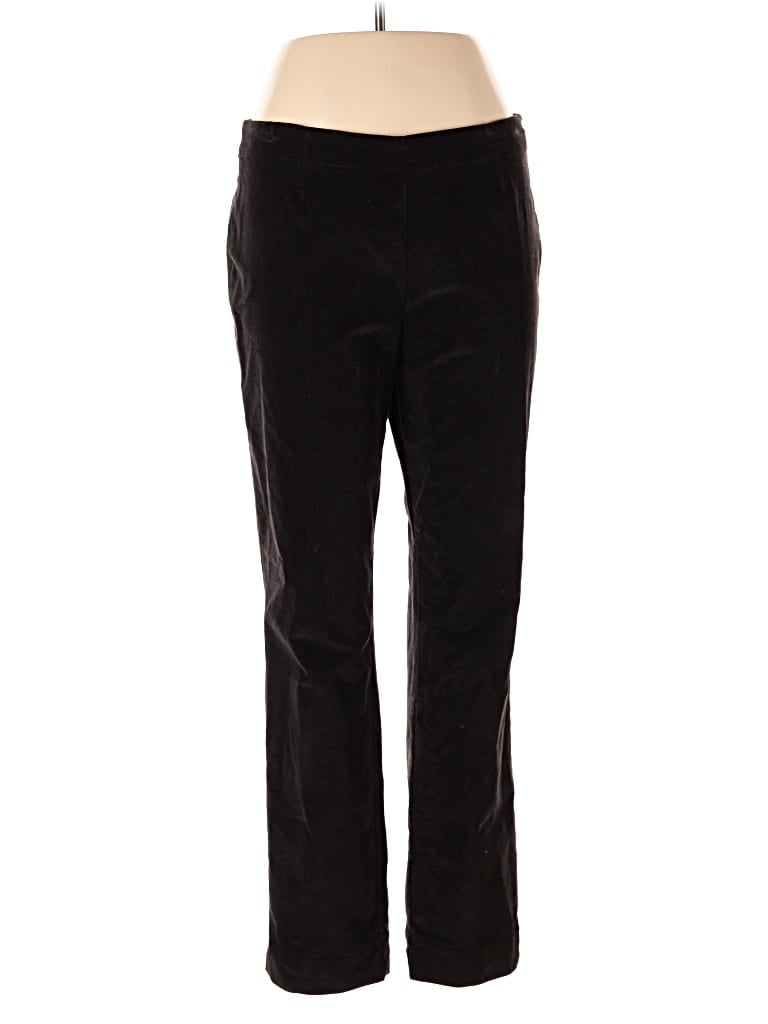 Pre-owned Jjill Casual Pants In Black