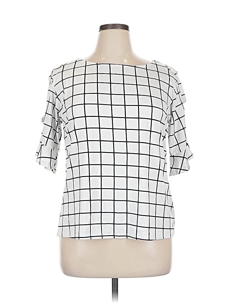 Pre-owned Above And Beyond 3/4 Sleeve T-shirt In White