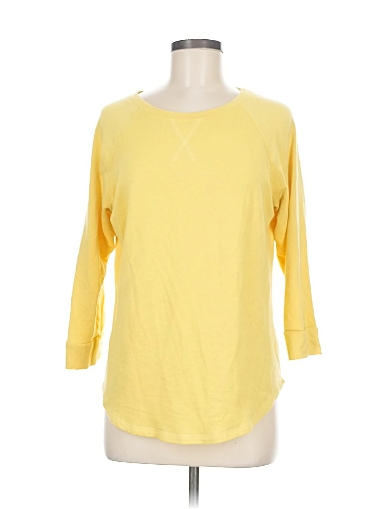 Pre-owned 78 & Sunny Cardigan Sweater In Yellow