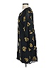 CAbi 100% Polyester Print Black Casual Dress Size S - photo 5