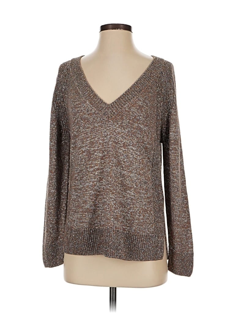 Pre-owned Massimo Dutti Pullover Sweater In Brown