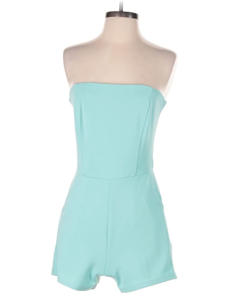 Pre-owned She + Sky Romper In Blue