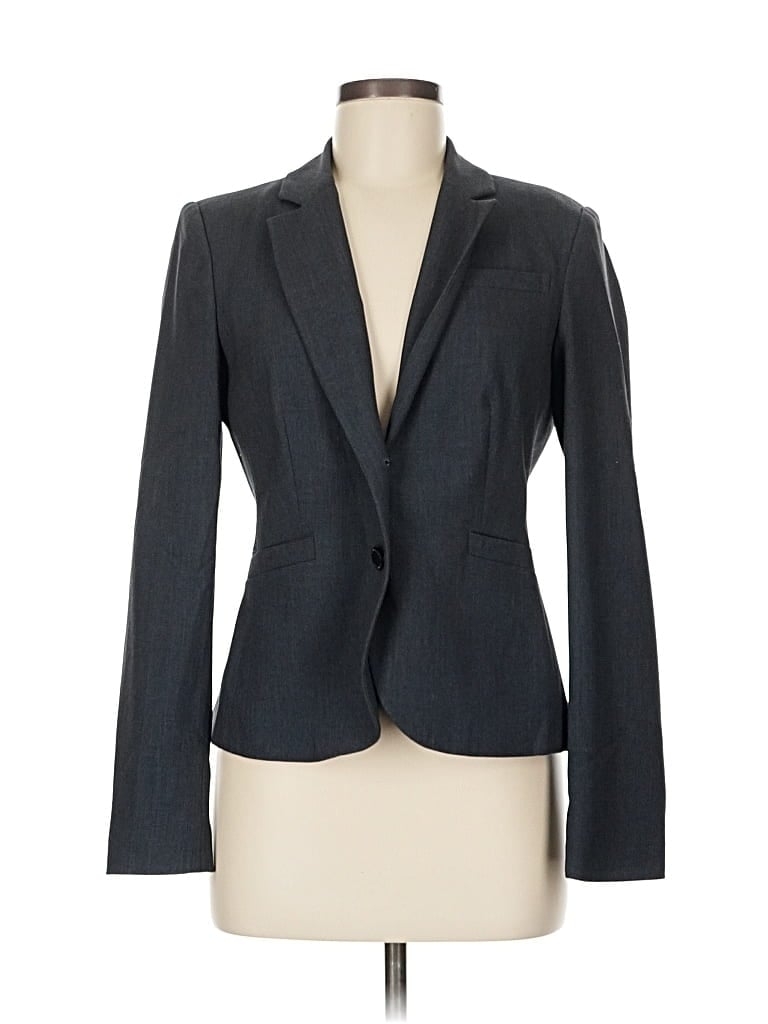 Pre-owned Calvin Klein Blazer Jacket In Gray