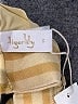 Tigerlily Stripes Gold Brown Swimsuit Top Size XS - photo 7