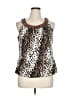 Essentials by Milano Brown Tank Top Size XL - photo 1