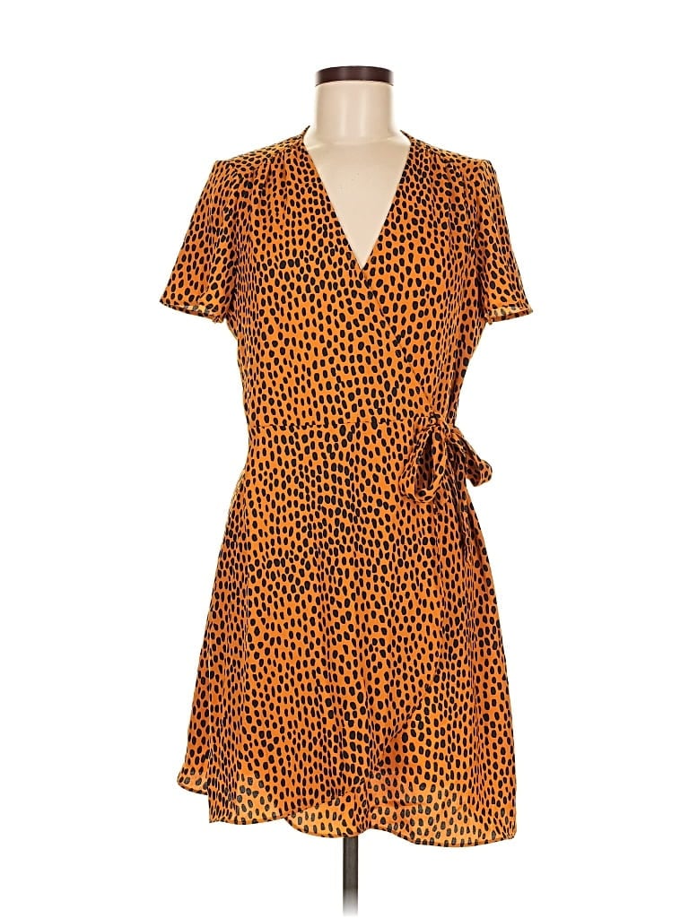 J.crew Factory Store Casual Dress In Brown
