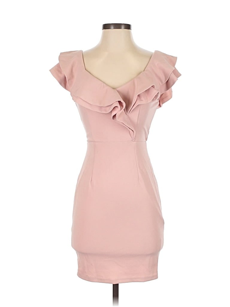 Pre-owned Selfie Leslie Cocktail Dress In Pink