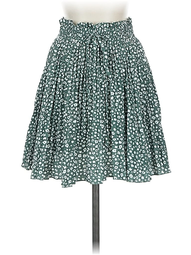 Pre-owned Unbranded Casual Skirt In Green