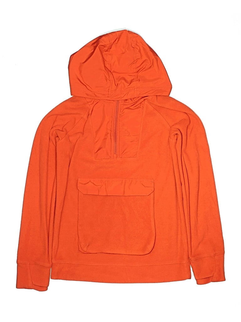 Pre-owned All In Motion Kids' Pullover Hoodie In Orange