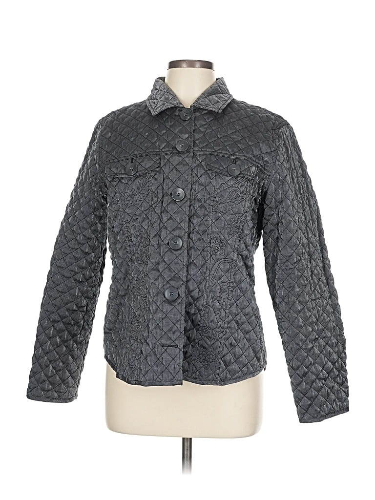 Pre-owned Chico's Jacket In Gray