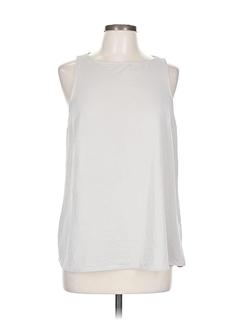 Pre-owned Primark Sleeveless Top Silver Halter Neckline Tops