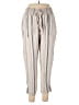 Sincerely Jules Stripes Ivory Linen Pants Size L - photo 1