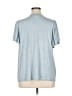 Cupio Blue Short Sleeve Top Size 1X - photo 2