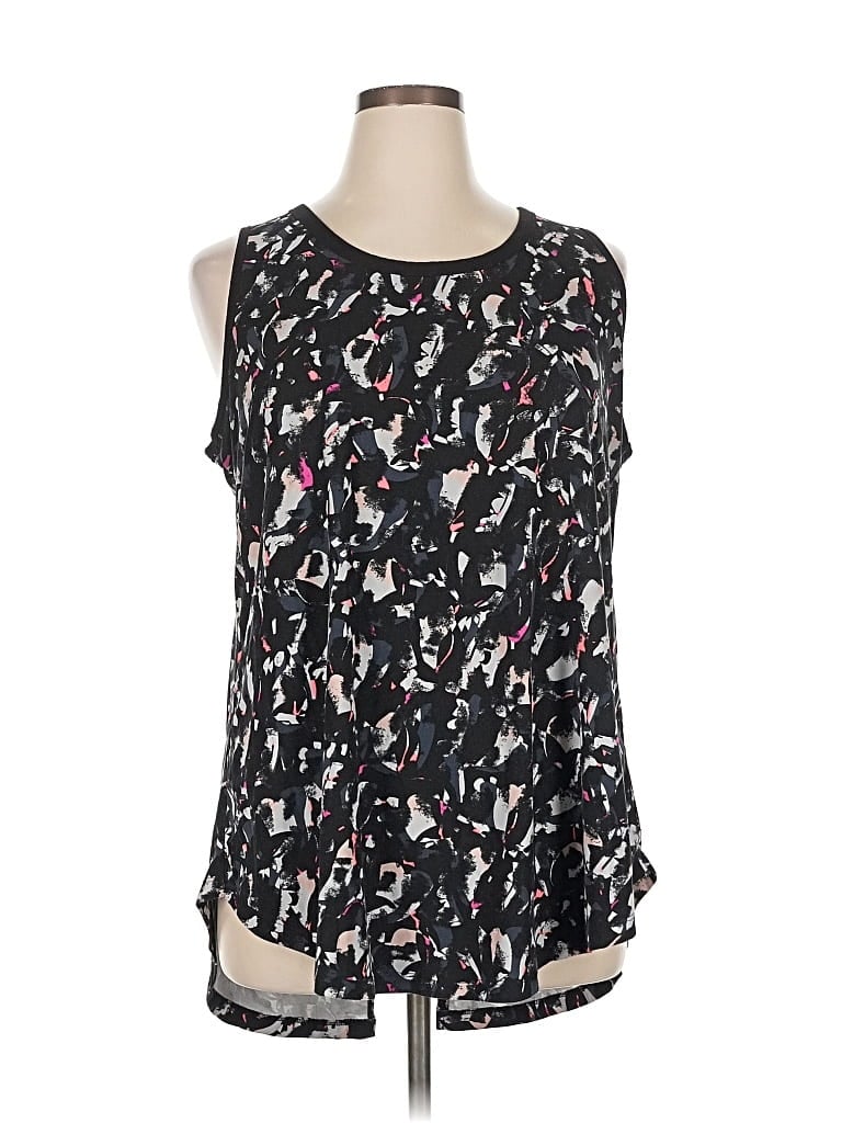Pre-owned Livi Sleeveless T-shirt In Black