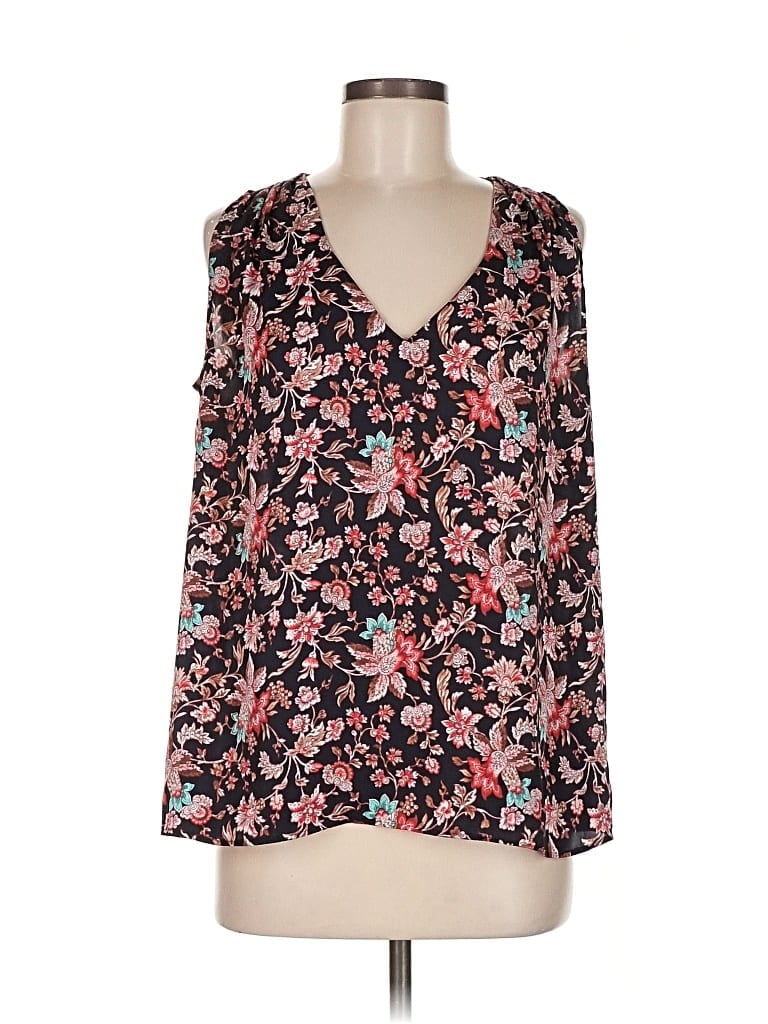 Pre-owned Express Sleeveless Blouse In Black